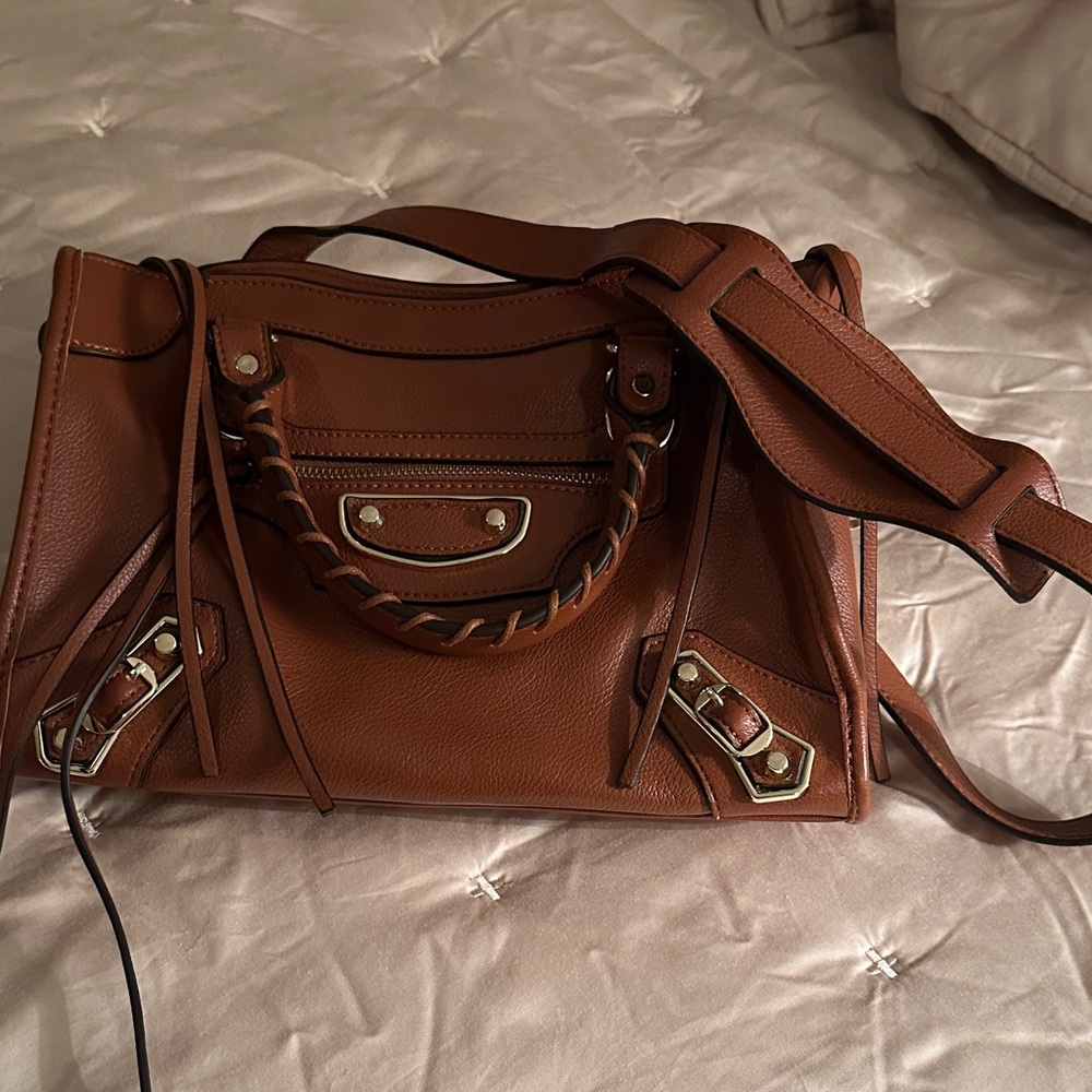 Brown Leather Handbag